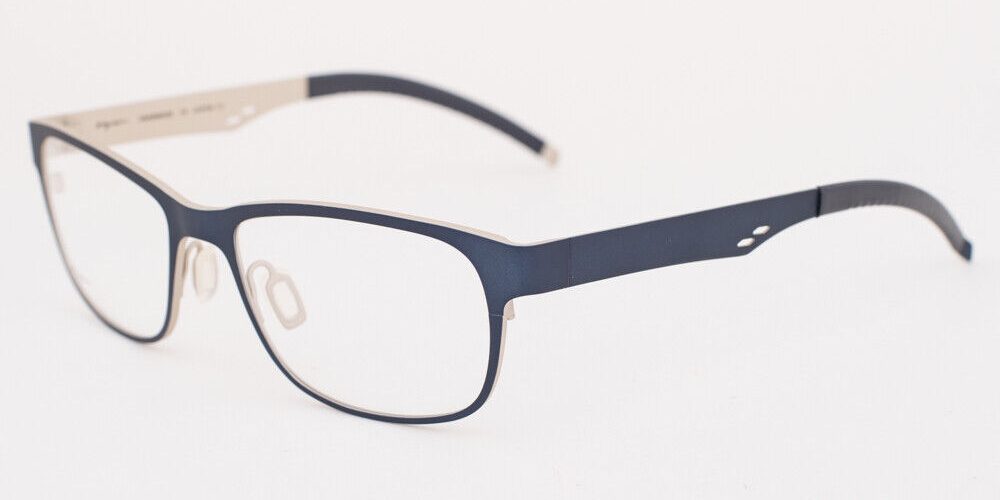 Orgreen CHARMER 312 Matte Dark Blue / Matte Sand Titanium Eyeglasses 52mm