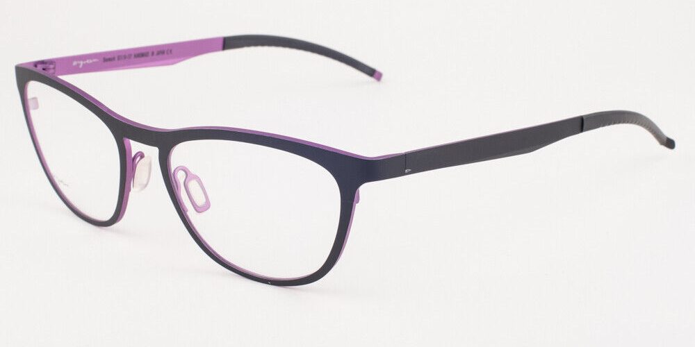 Orgreen MONTPARNASSE 502 Matte Black / Matte Vivid Viola Eyeglasses 52mm