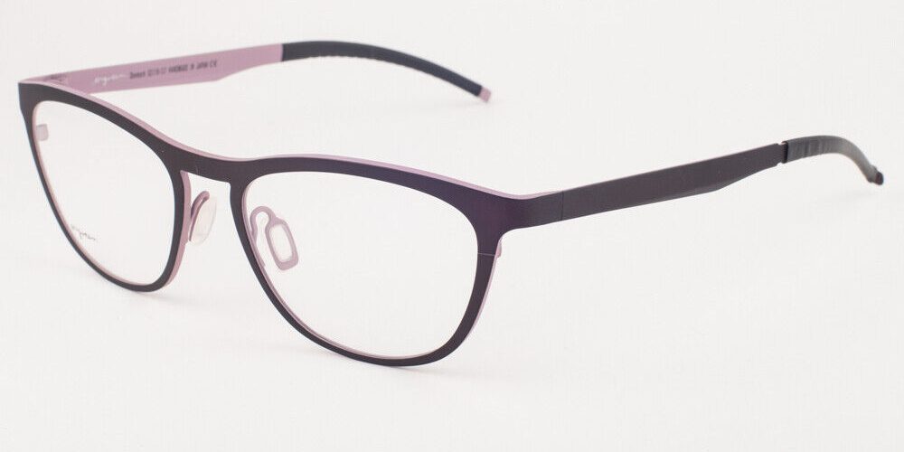 Orgreen MONTPARNASSE 504 Matte Bordeaux / Matte Rose Titanium Eyeglasses 52mm