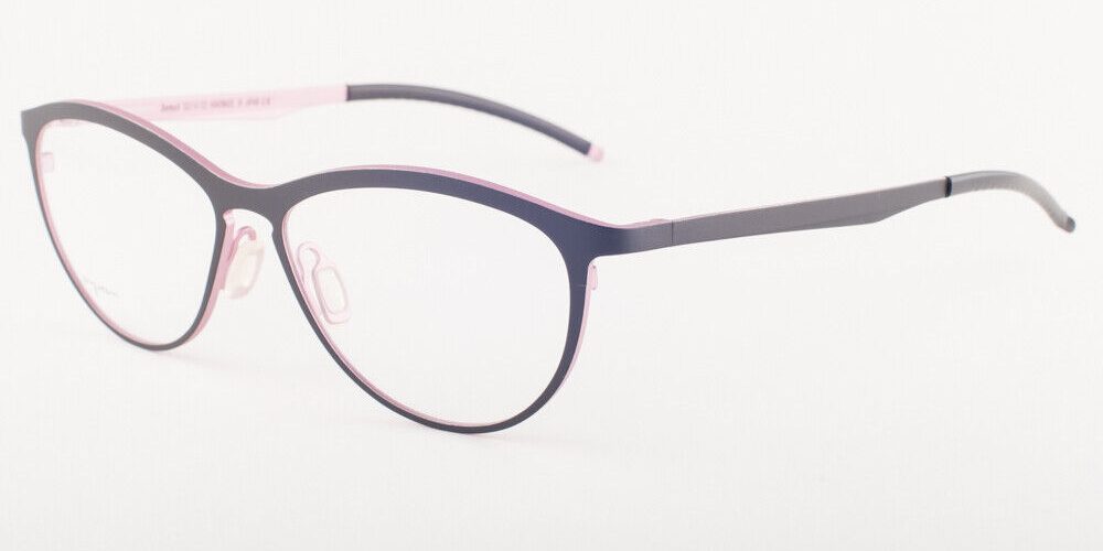 Orgreen URSULA 398 Matte Black / Matte Rose Titanium Eyeglasses 52mm