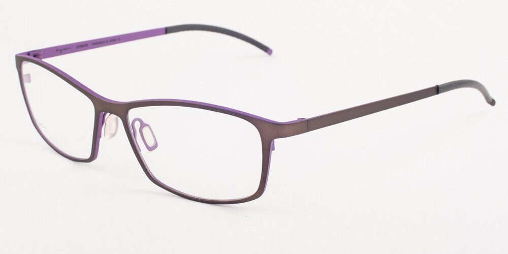 Orgreen GLOW 698 Matte Brown / Matte Plum Titanium Eyeglasses 54mm