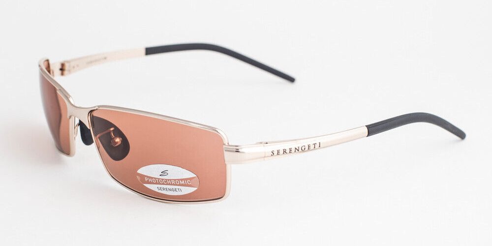 Serengeti VERONA Shiny Gold / Drivers Sunglasses 7304 60mm