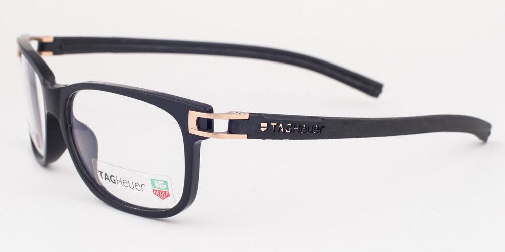 Tag Heuer 7607-008 Black Eyeglasses TH7607 008 56mm