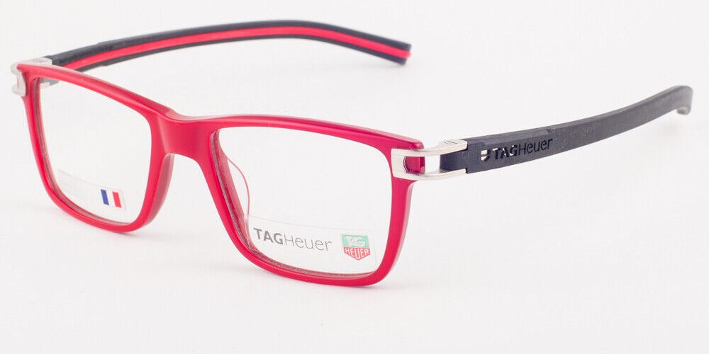 Tag Heuer 7603-005 Track Red Eyeglasses TH7603 005 50mm