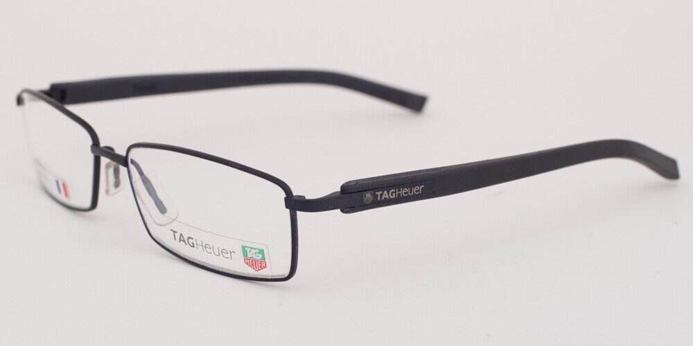 Tag Heuer 8006 001 Trends Matte Black Eyeglasses TH8006-001 55mm
