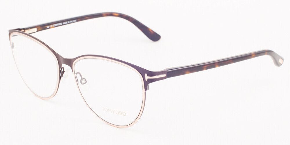 Tom Ford 5420 049 Matte Brown Rose Eyeglasses TF5420 049 54mm