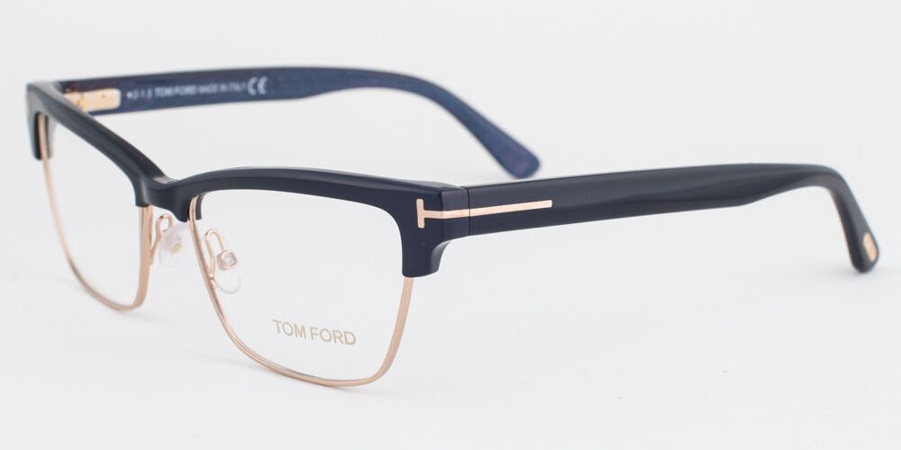 Tom Ford 5364 005 Black Gold Eyeglasses TF5364 005