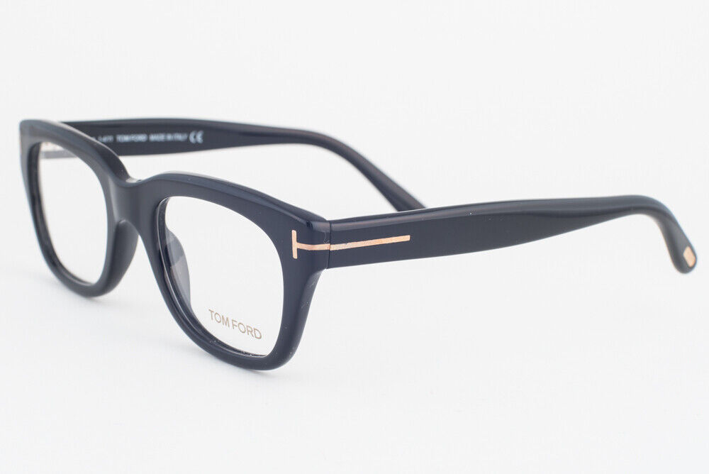 Tom Ford 5178 001 Shiny Black Eyeglasses TF5178 001 50mm – SunRayCity