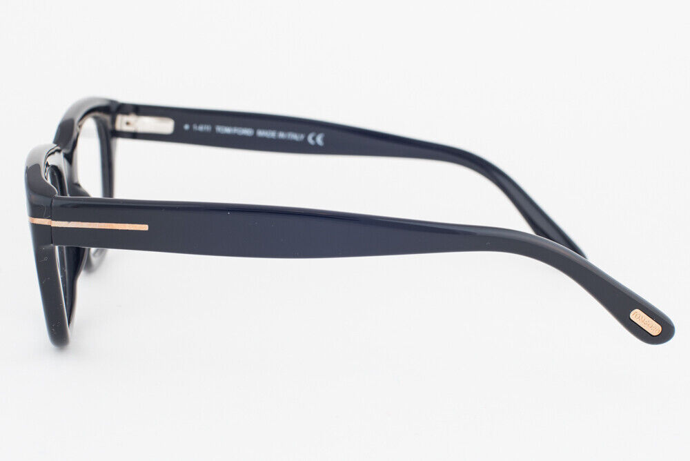 Tom Ford 5178 001 Shiny Black Eyeglasses TF5178 001 50mm – SunRayCity