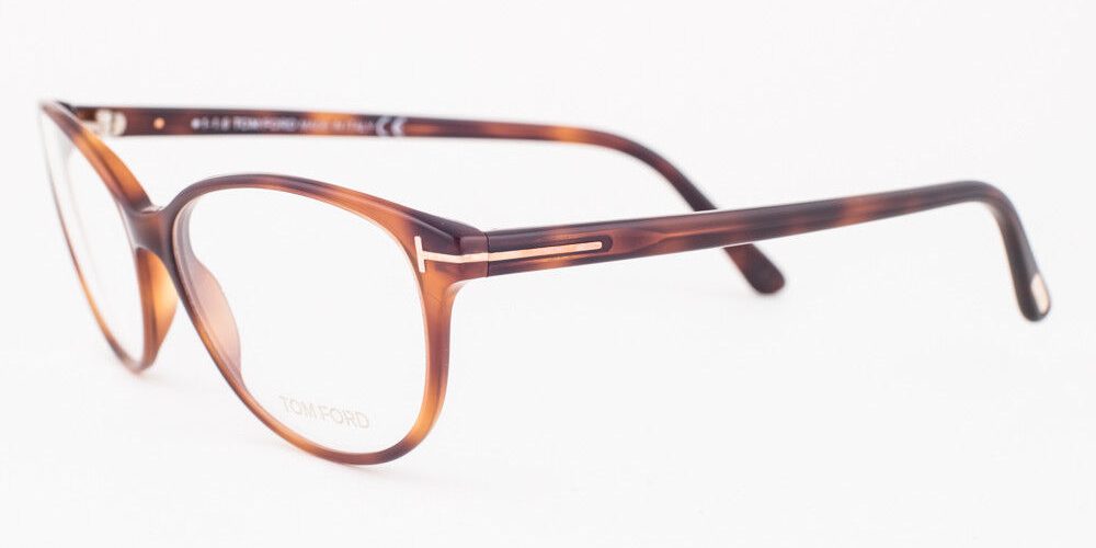 Tom Ford 5421 053 Blonde Havana Eyeglasses TF5421 053 55mm