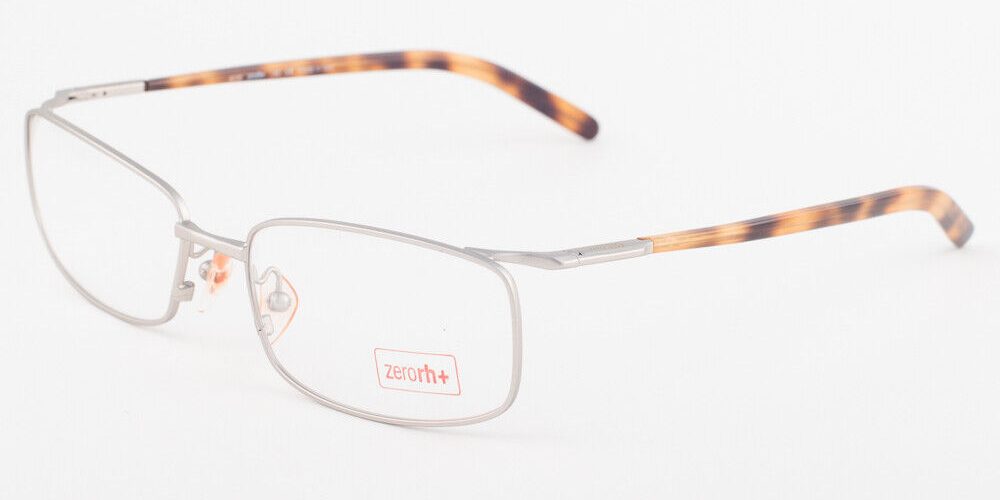 ZERORH GEMINI Matte Silver Tortoise Eyeglasses RH117-01 55mm