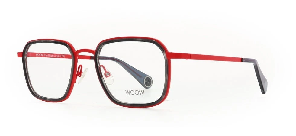 WOOW ROAD TRIP 2 5148 Transparent Grey Black Granite Eyeglasses 51mm