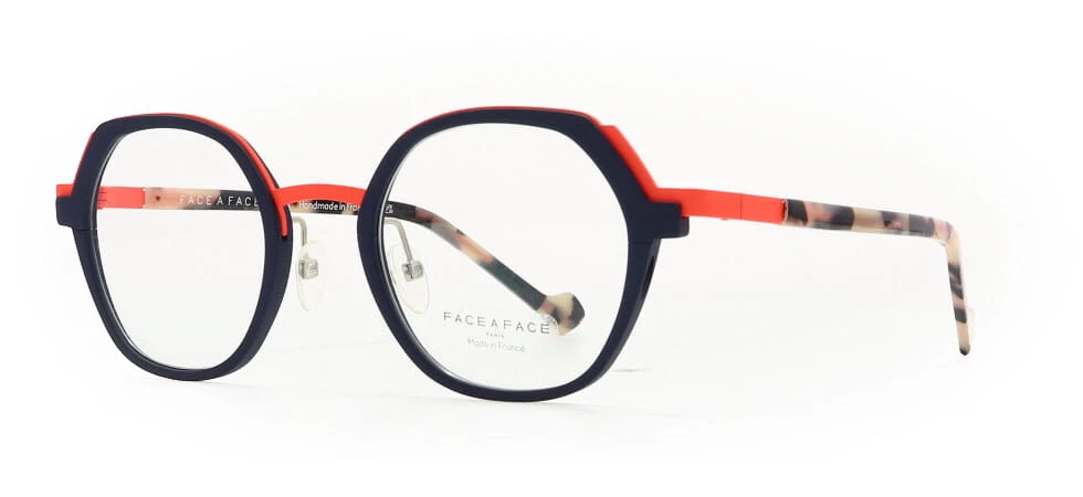 Face a Face MEMFIS 1 933M Matte Blueberry Eyeglasses 46mm