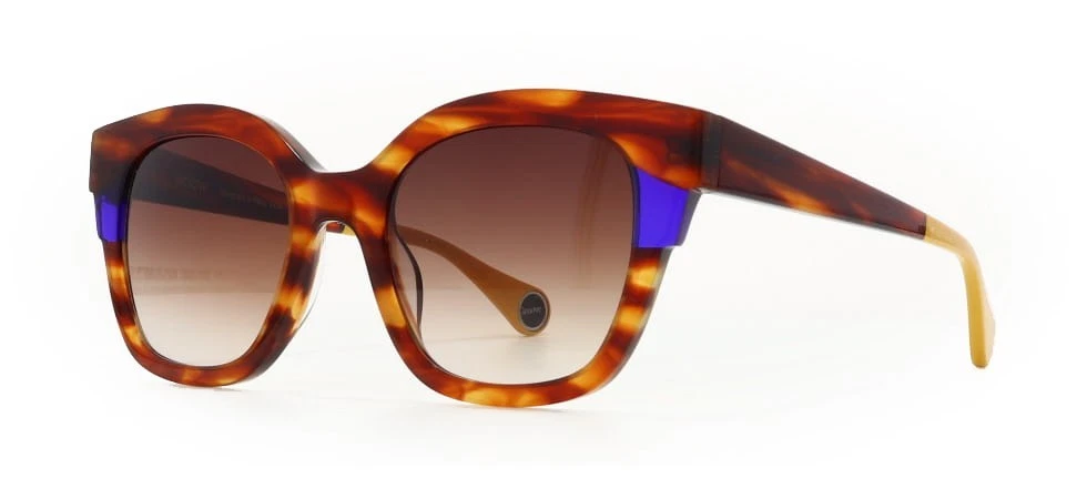 WOOW SUPER GROOVE 2 1525 Caramel Tortoise / Brown Gradient Sunglasses 51mm