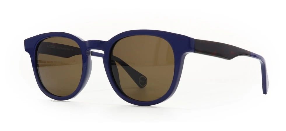 WOOW SUPER MEC 1 4013 Chrystal Blue / Brown Sunglasses 49mm