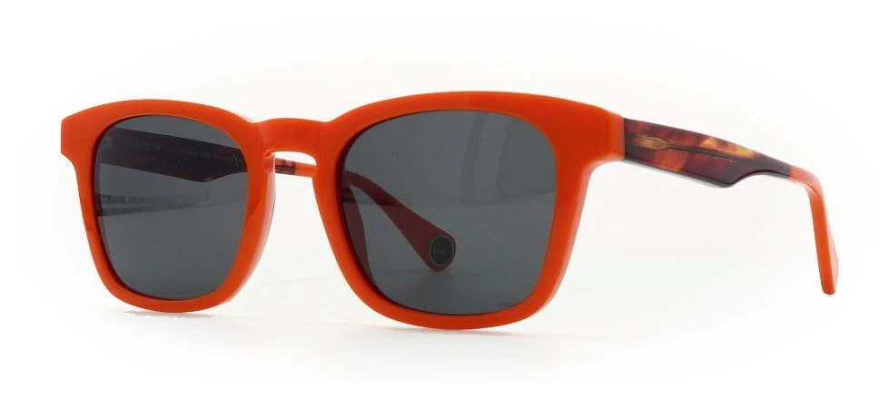 WOOW SUPER MEC 2 2033 Bright Orange / Gray Sunglasses 52mm