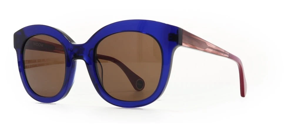 WOOW SUPER SHINE 2 0122 Ink Blue / Brown Sunglasses 50mm