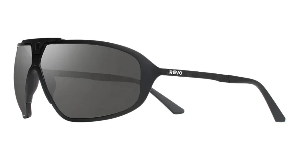 REVO FREESTYLE Matte Black / Polarized Gray Sunglasses 1183 11 GY 70mm