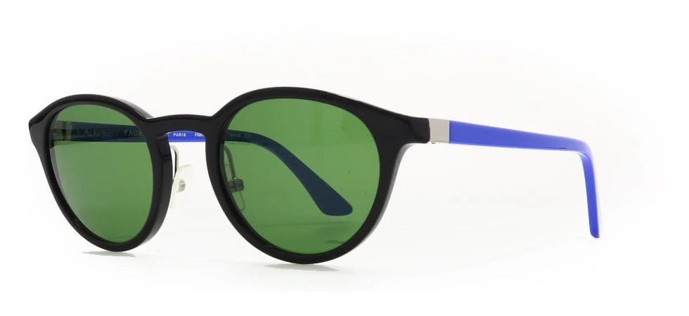 Face a Face Alium SKY SUN 4 100 Shiny Black / Green Sunglasses 48mm