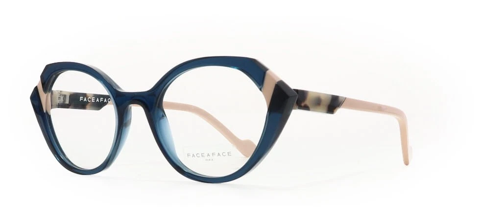 Face a Face WITTY 1 2548 Transparent Oil Gray Eyeglasses 50mm