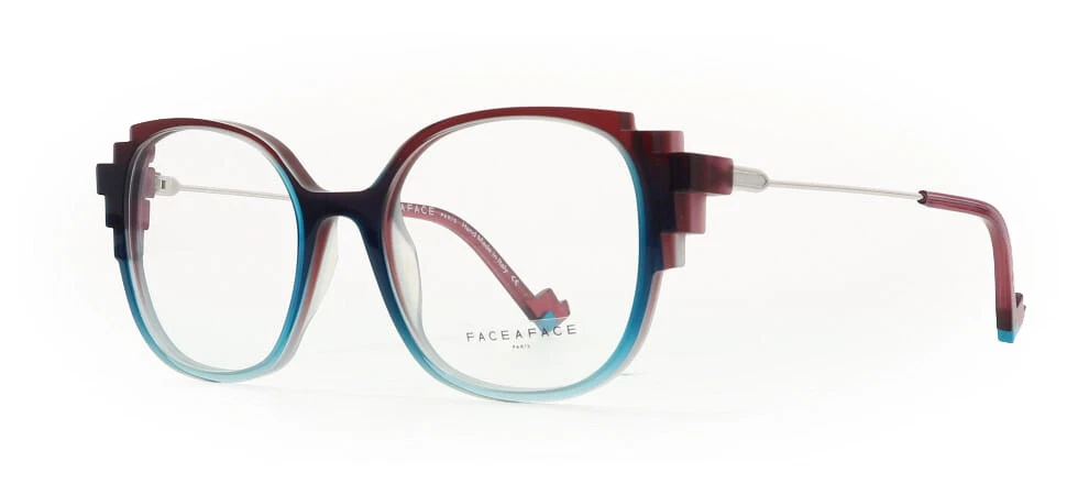 Face a Face PIXEL 2 1102 Frozen Bordeaux Degrade Eyeglasses 51mm