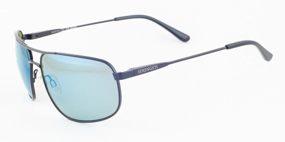 Serengeti DANTE 2.0 Shiny Black / Saturn Polar 555nm Blue Sunglasses SS564002