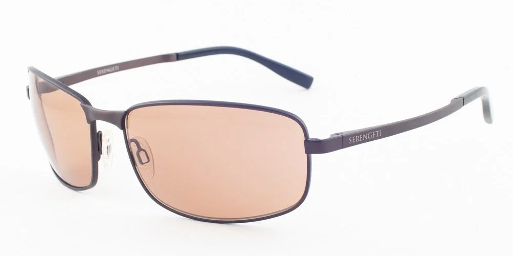 SERENGETI VARESE 2.0 Brushed Brown / Polarized Drivers Sunglasses SS568001 62mm