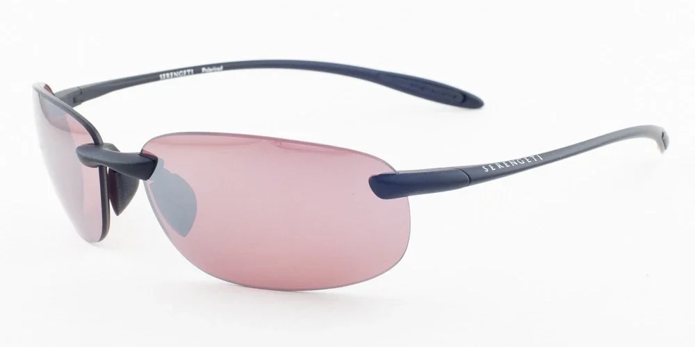 Serengeti NUVINO 8993 Matte Black / Polarized Phd Sedona Sunglasses 65mm