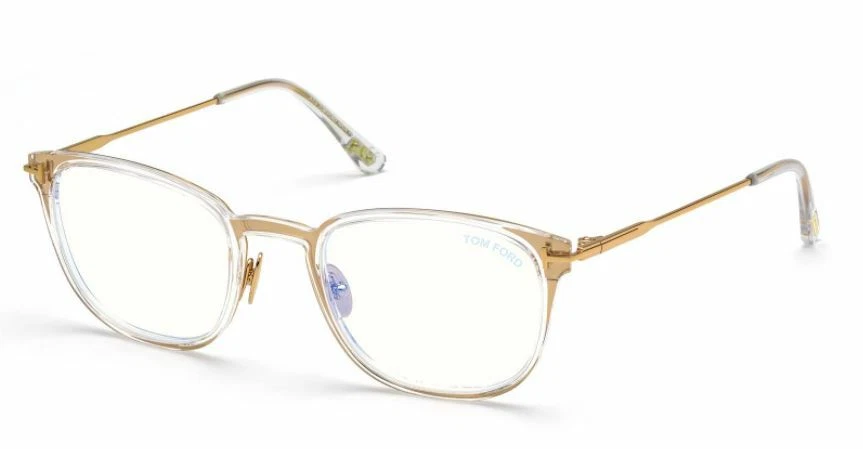 Tom Ford 5694 030 Clear Gold Eyeglasses TF5694 030 52mm