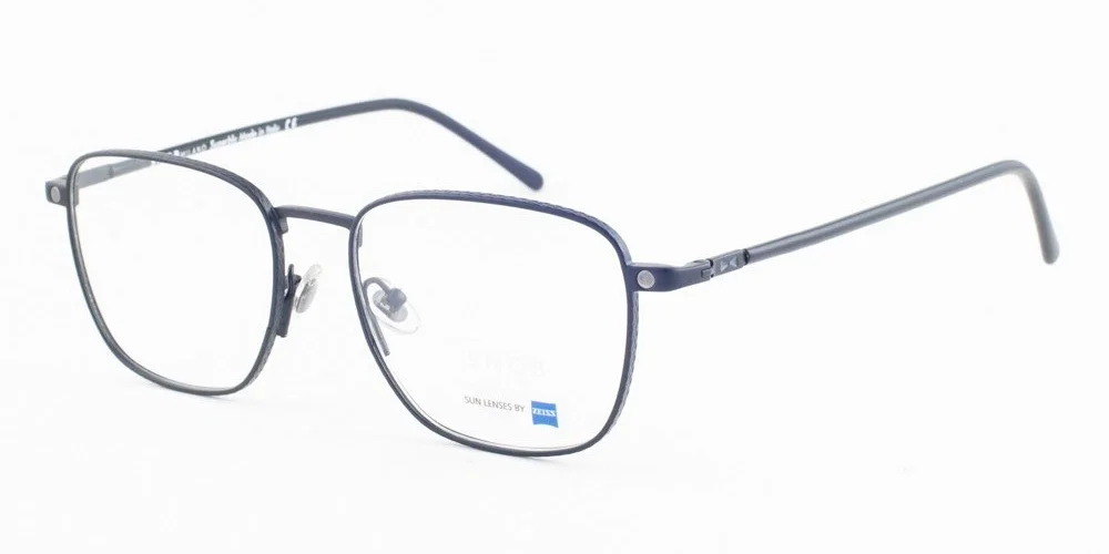 SNOB GIAMPI Matte Black with Grey Clip Eyeglasses SNV41M C07 52mm