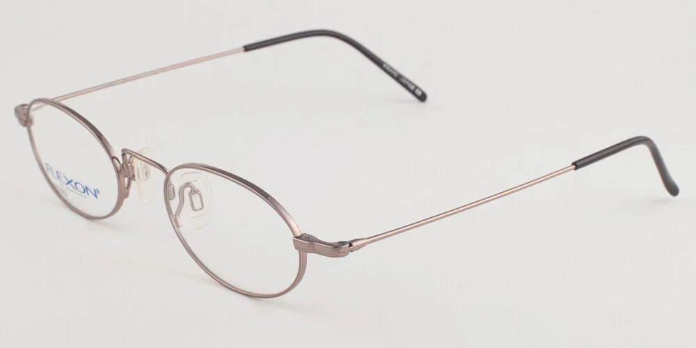 FLEXON 174 Shiny Brown Eyeglasses SHNYBRN 46mm Marchon
