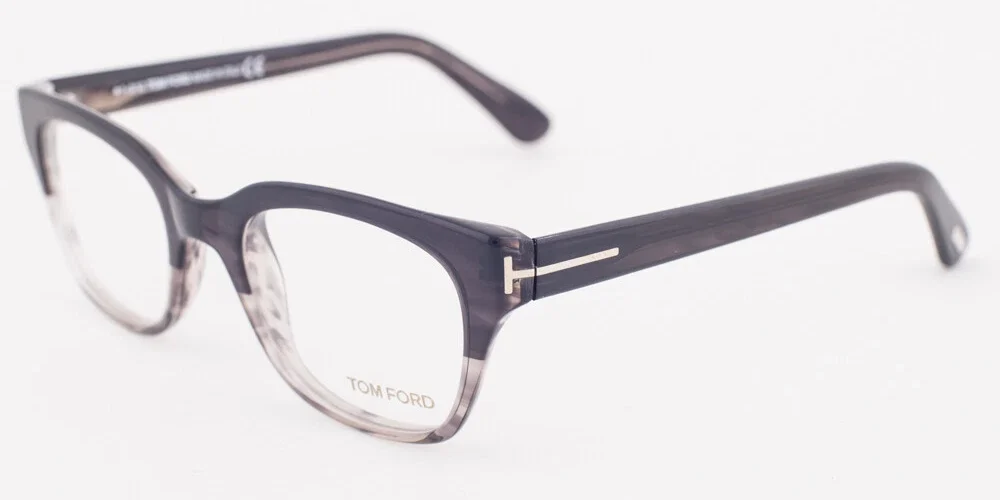 Tom Ford 5240 020 Black Grey Eyeglasses TF5240 020 49mm