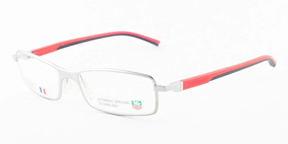 Tag Heuer 805 005 AUTOMATIC Red Black Eyeglasses 0805-005 54mm