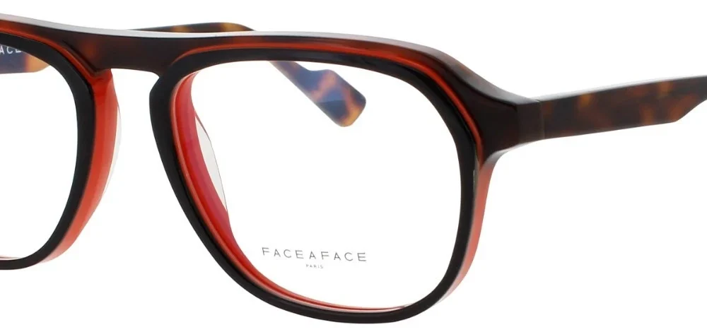 Face a Face CLOUD 1 1729 Mineral Gray / Orange Flash Eyeglasses 53mm