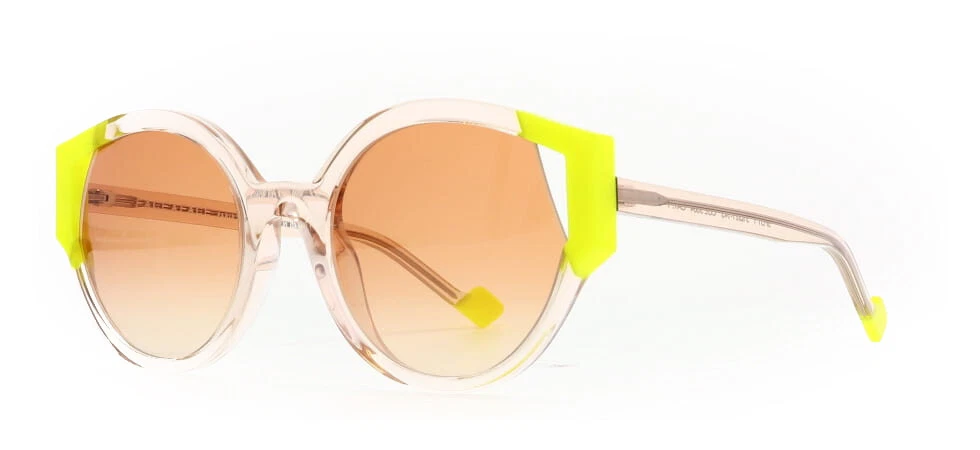 Face a Face SPLIT 1 3064 Yellow Clear / Brown Gradient Sunglasses 51mm