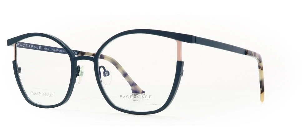 Face a Face BOCCA DREAM 2 9470 Satin Blue Gray Eyeglasses 55mm