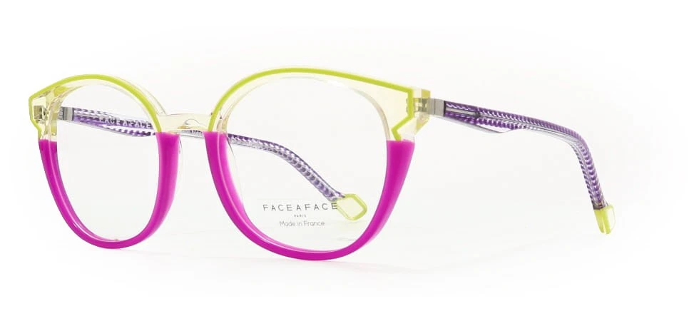 Face a Face MILLI 1 186 Transparent Pink Eyeglasses 49mm