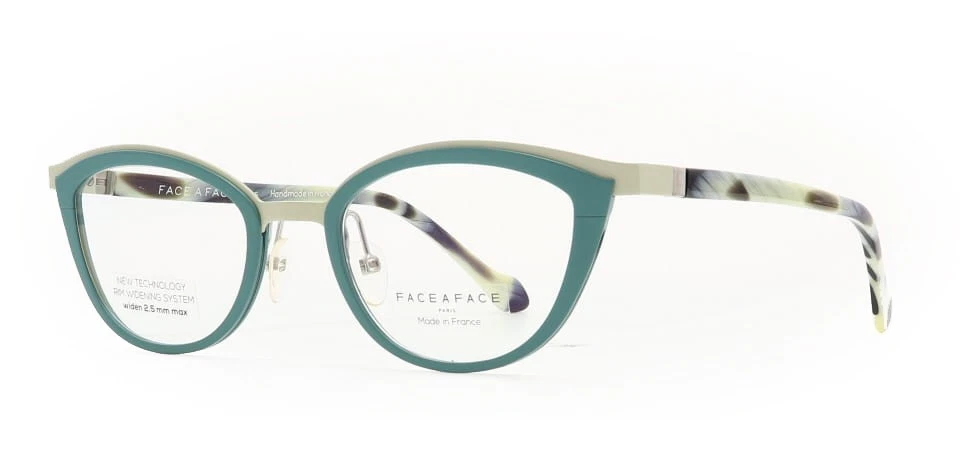 Face a Face AKIKO 1 9005 Baltic Blue Eyeglasses 48mm
