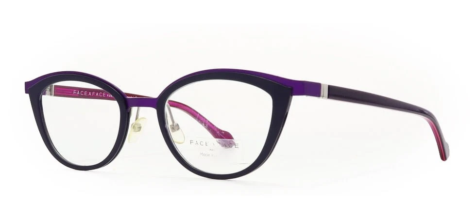 Face a Face AKIKO 1 9130 Matte Purple Eyeglasses 48mm