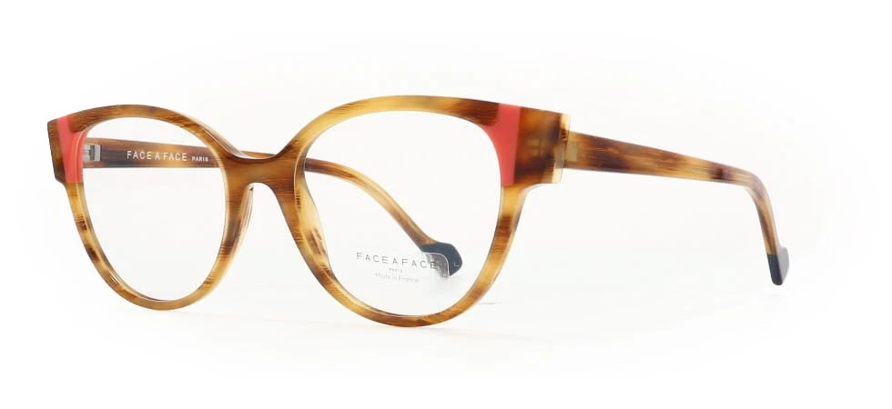 Face a Face EILEEN 2 170 Beige Veined Wood Eyeglasses 52mm