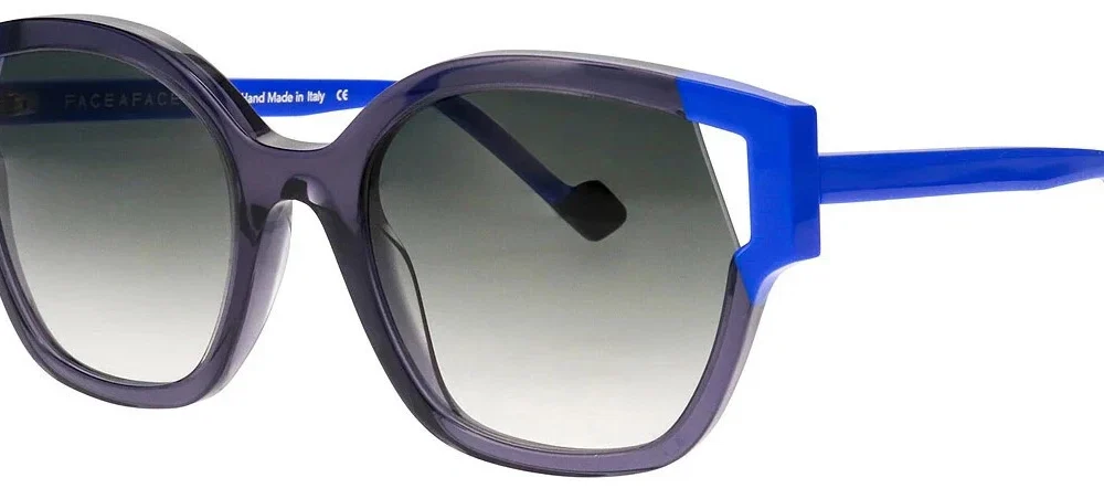 Face a Face SPLIT 2 203 Dark Mauve / Gray Gradient Sunglasses 53mm