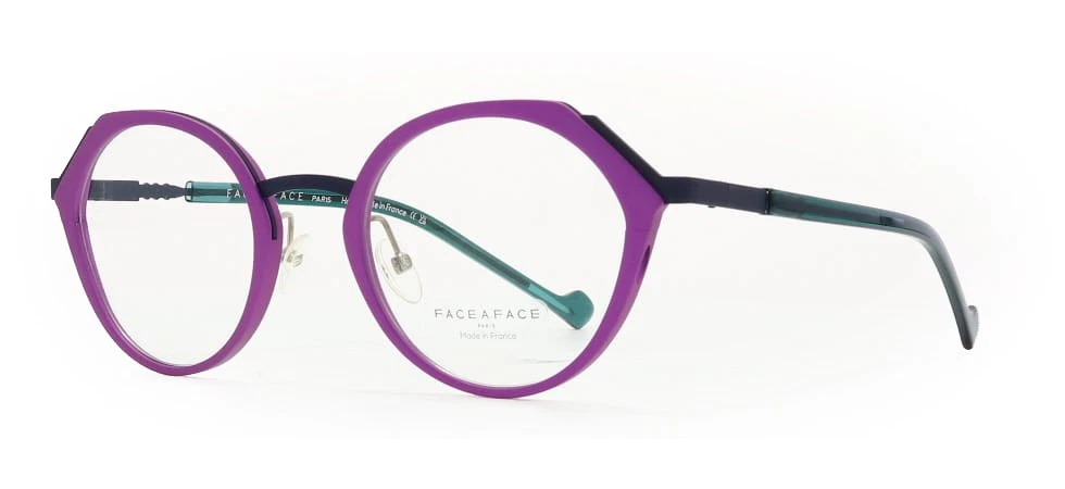 Face a Face MEMFIS 2 9434 Neon Violet Eyeglasses 49mm