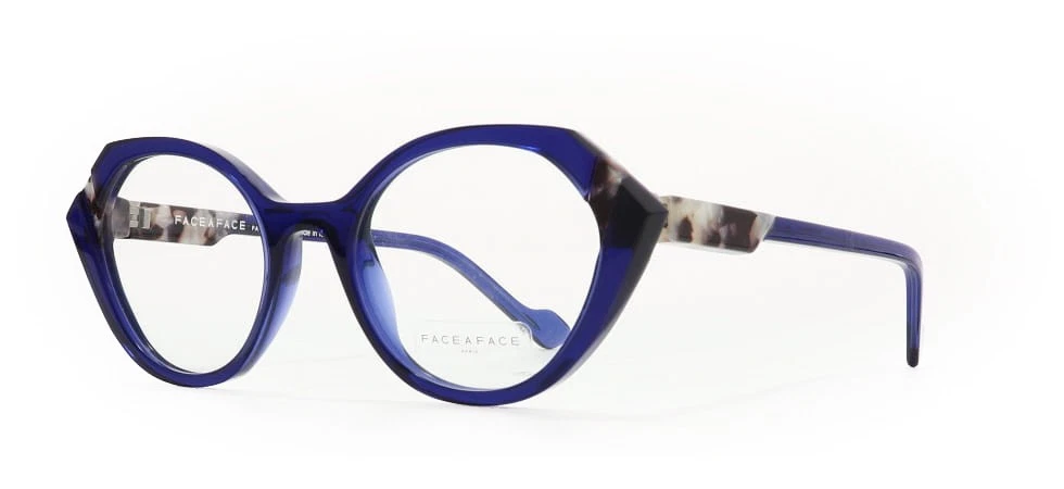 Face a Face WITTY 1 0008 Ink Blue Eyeglasses 50mm