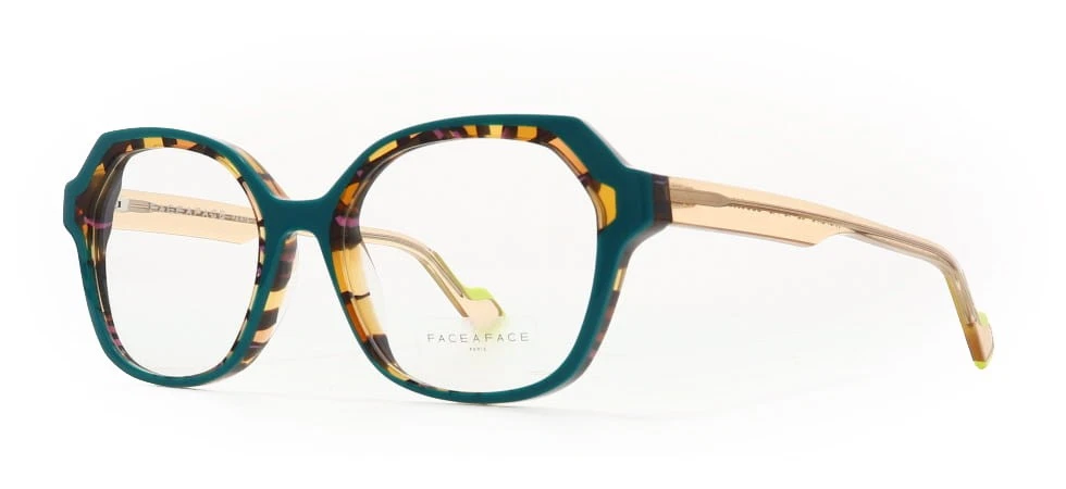 Face a Face WISPER 2 3036 Dark Turquoise Opaque Eyeglasses 52mm