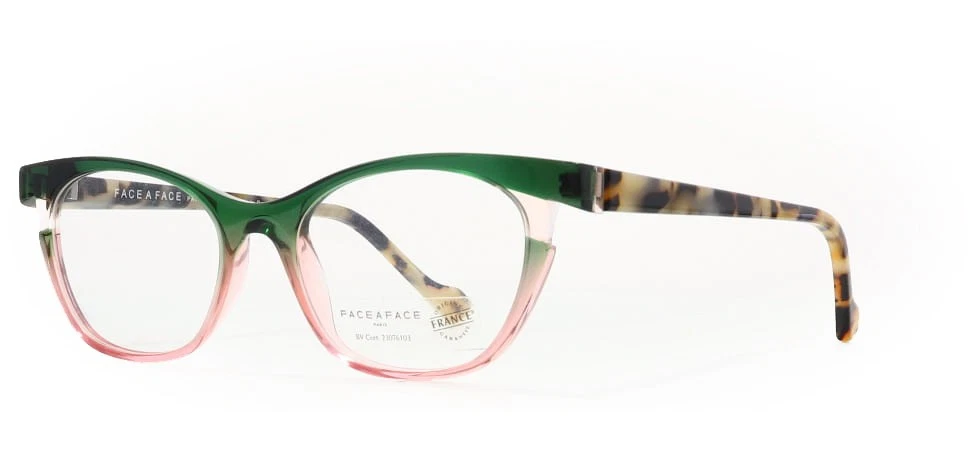 Face a Face BAHIA 1 1946 Pink Green Degrade Eyeglasses 49mm