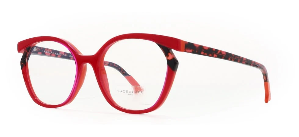 Face a Face BOCCA KUMA 2 656 Rose Fuchsia Orange Eyeglasses 52mm