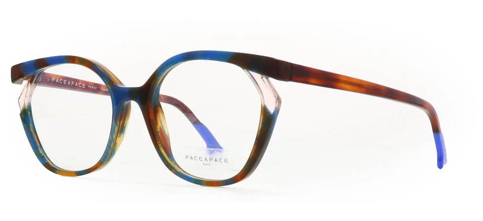 Face a Face BOCCA KUMA 2 815 Tortoise Murano Blue Eyeglasses 52mm