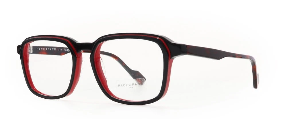 Face a Face CLOUD 2 1731 Black Red Eyeglasses 55mm