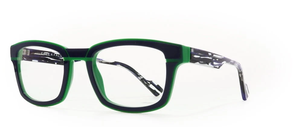 Face a Face GORDON 2 4075 Blue Green Eyeglasses 52mm