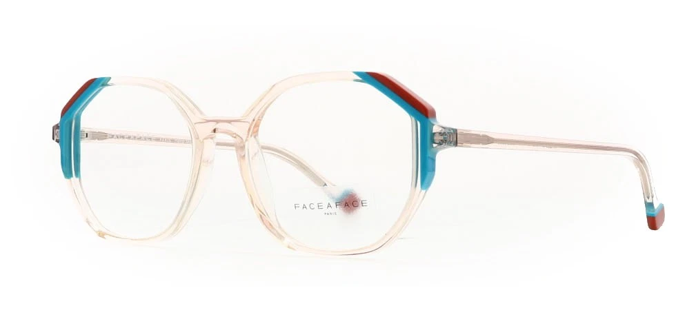 Face a Face MAZES 2 3006 Pink Blush Crystal Eyeglasses 49mm